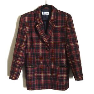 Vintage 1970’s Plaid Blazer